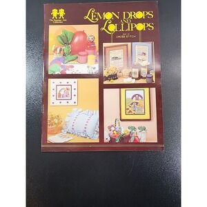 Vanessa Ann Collection Lemon Drops and Lollipops Counted Cross Stitch Patterns